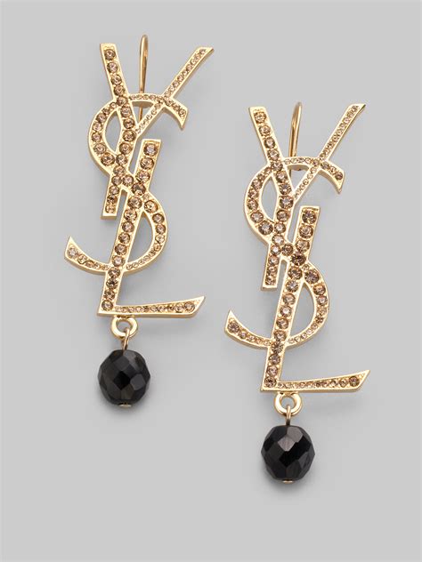 earrings ysl